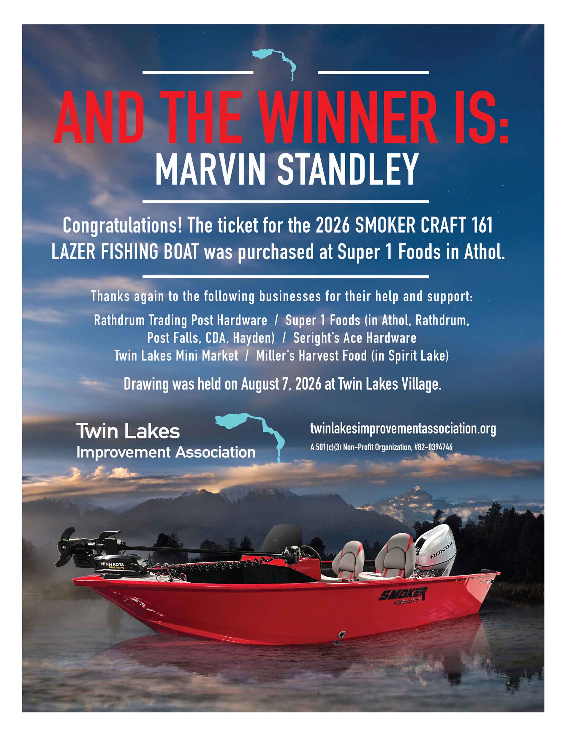 2026 boat winner